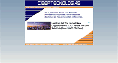 Desktop Screenshot of cibertecnologias.com