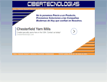 Tablet Screenshot of cibertecnologias.com